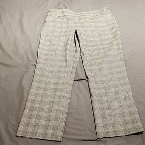 Apt. 9 Women's Gray Plaid Pants
